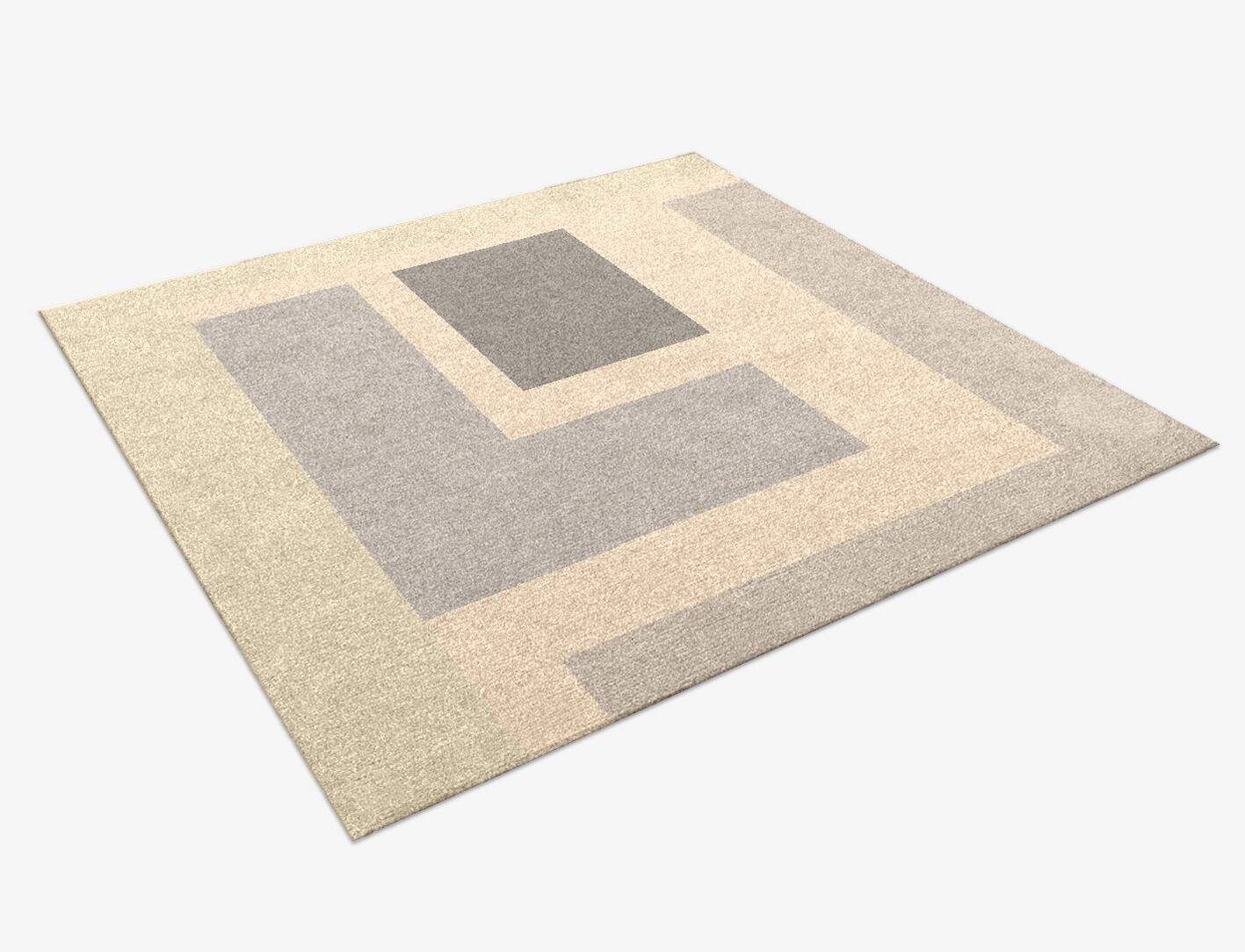 Dowie  Square Hand Knotted Tibetan Wool Custom Rug by Rug Artisan