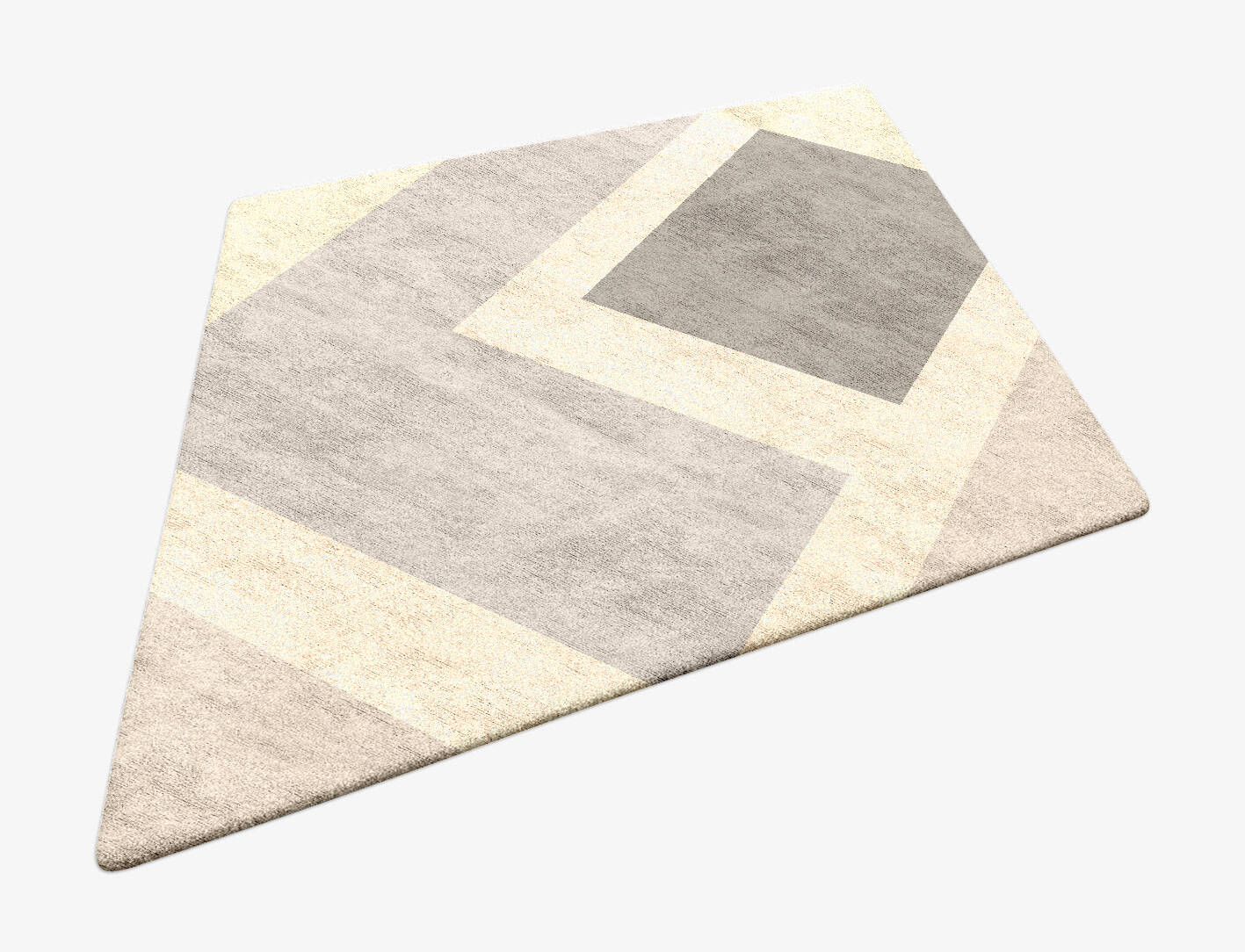 Dowie  Diamond Hand Tufted Bamboo Silk Custom Rug by Rug Artisan
