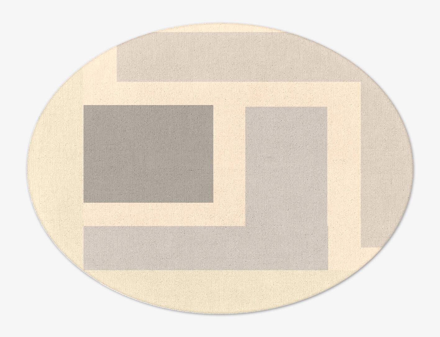 Dowie  Oval Hand Tufted Pure Wool Custom Rug by Rug Artisan