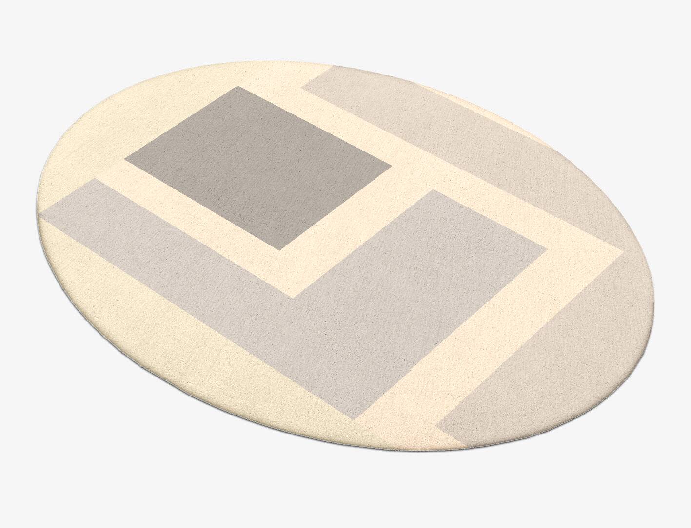 Dowie  Oval Hand Tufted Pure Wool Custom Rug by Rug Artisan