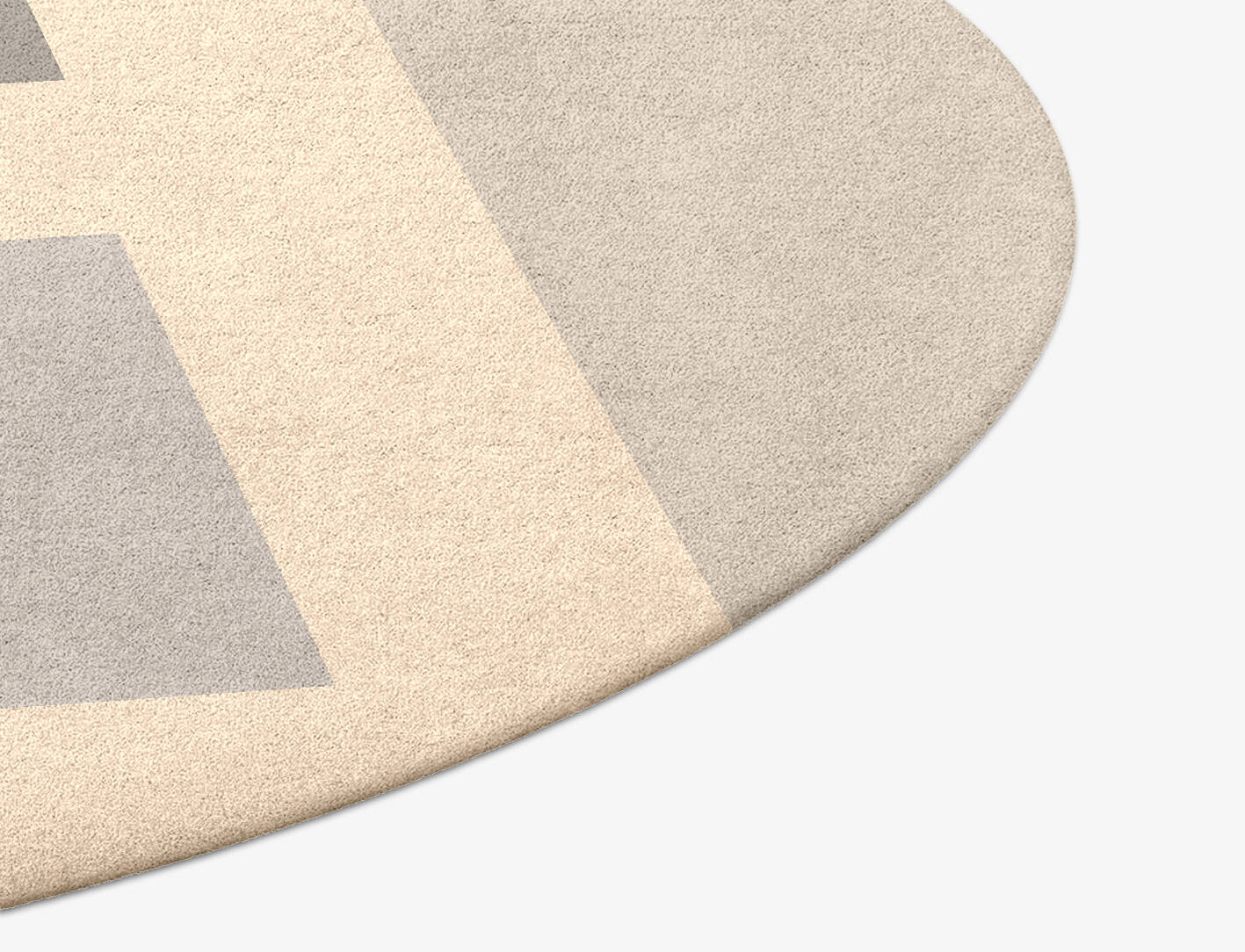 Dowie  Round Hand Tufted Pure Wool Custom Rug by Rug Artisan
