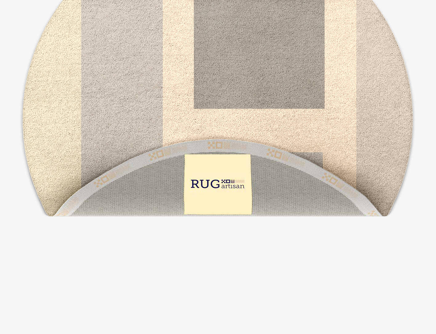 Dowie  Round Hand Tufted Pure Wool Custom Rug by Rug Artisan