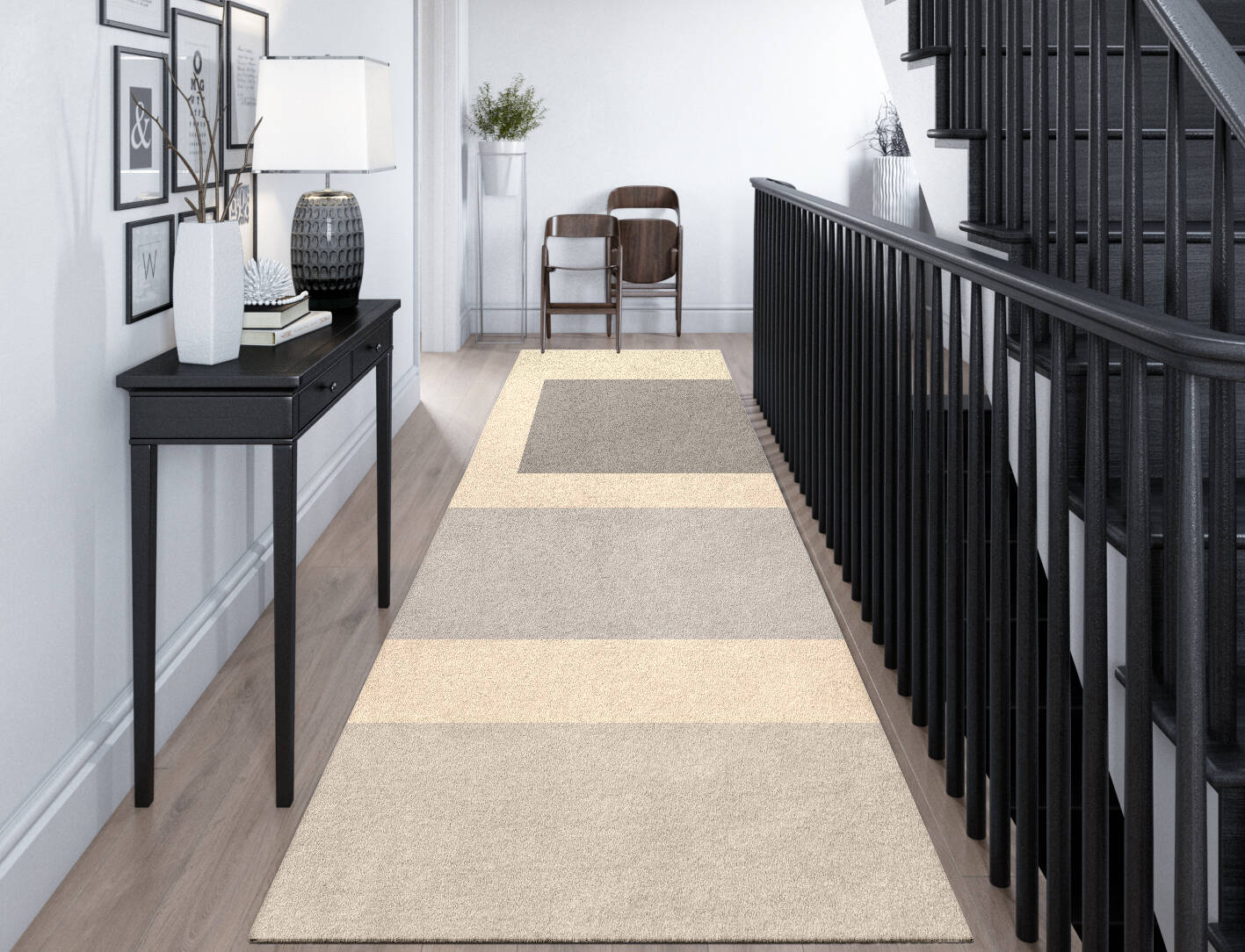 Dowie  Runner Hand Tufted Pure Wool Custom Rug by Rug Artisan