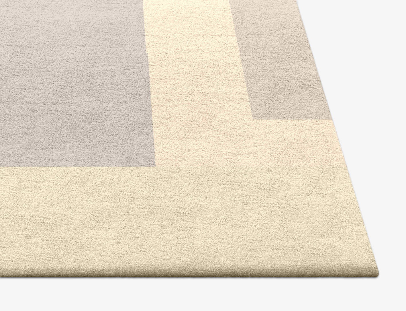 Dowie  Square Hand Tufted Pure Wool Custom Rug by Rug Artisan