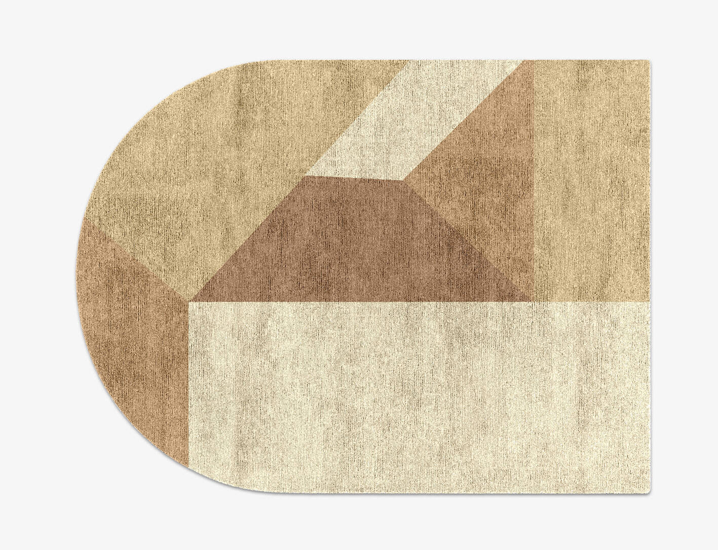 Druxy  Arch Hand Knotted Bamboo Silk Custom Rug by Rug Artisan
