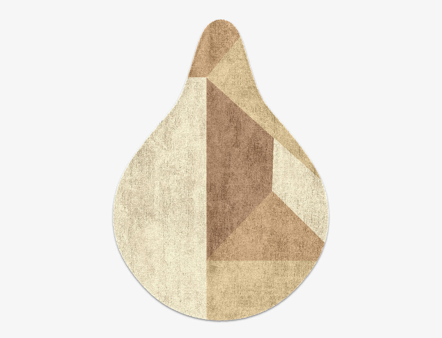 Druxy  Drop Hand Knotted Bamboo Silk Custom Rug by Rug Artisan