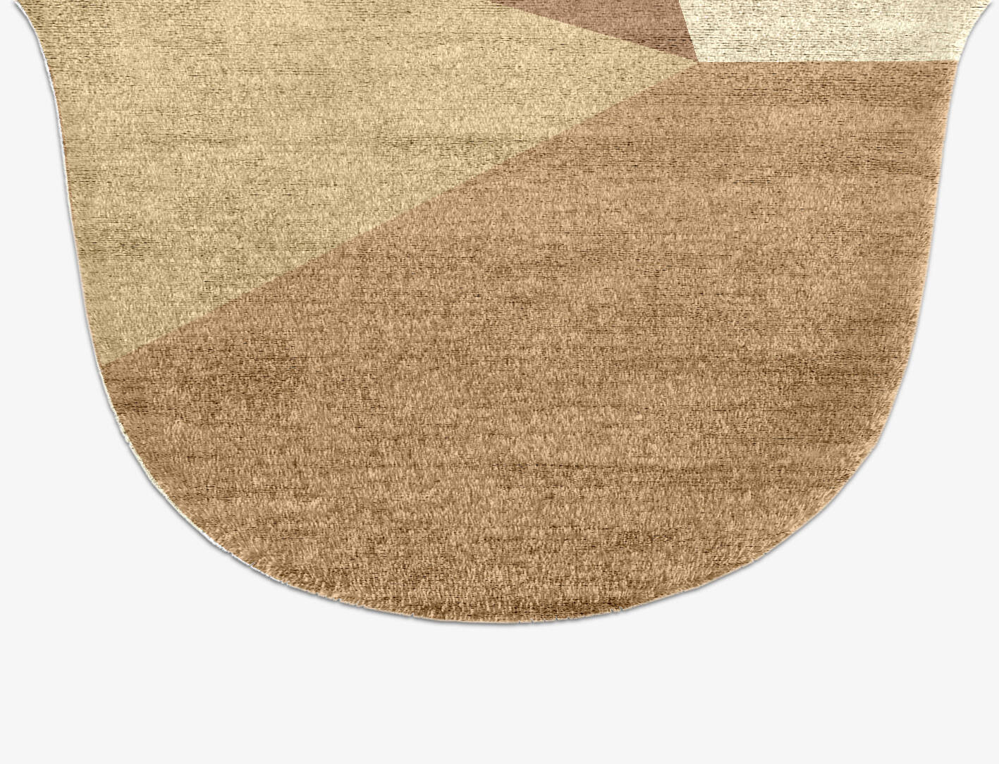 Druxy  Drop Hand Knotted Bamboo Silk Custom Rug by Rug Artisan