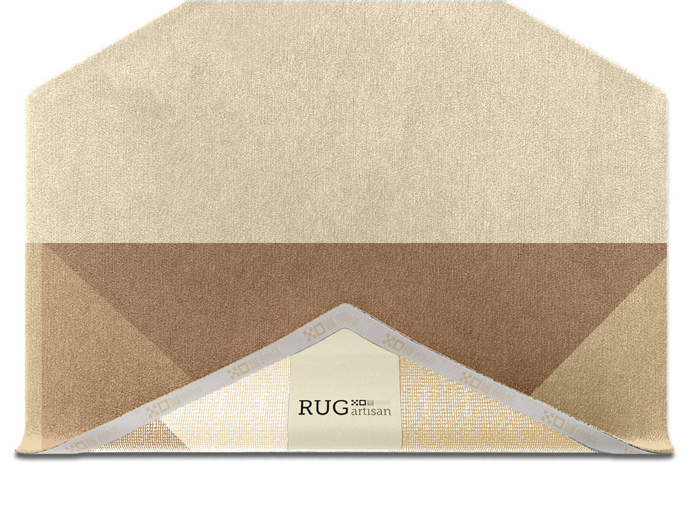 Druxy  Hexagon Hand Knotted Tibetan Wool Custom Rug by Rug Artisan
