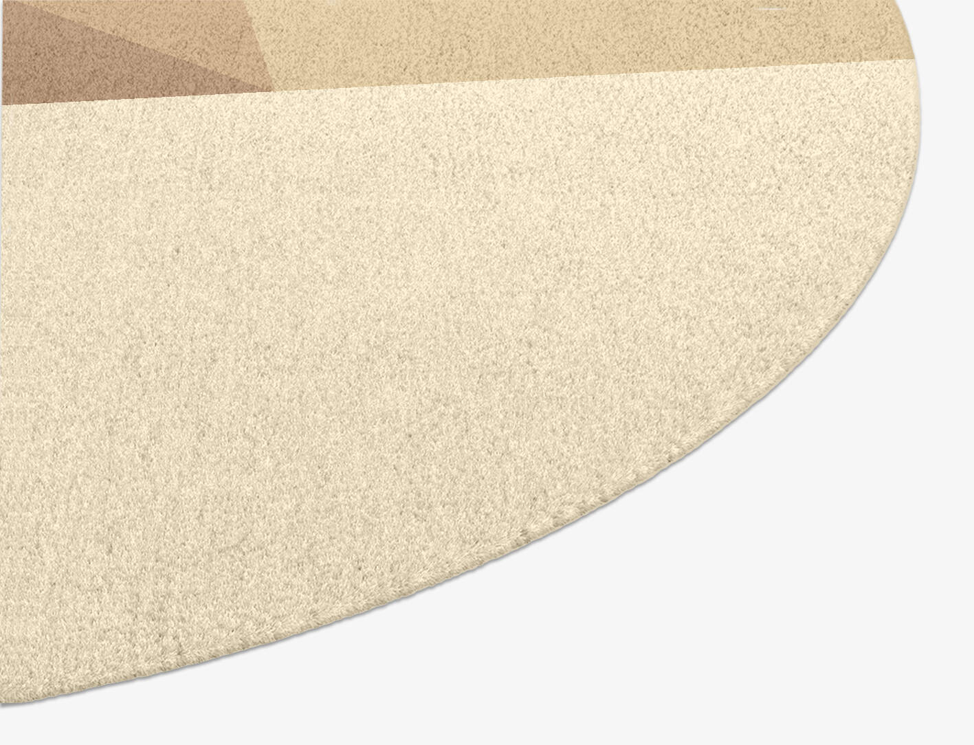 Druxy  Oval Hand Knotted Tibetan Wool Custom Rug by Rug Artisan