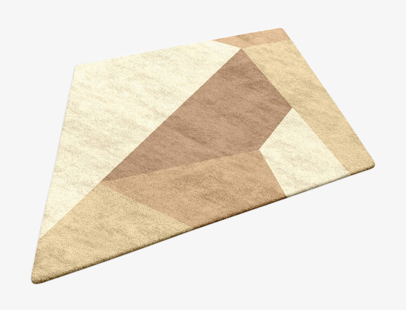 Druxy  Diamond Hand Tufted Bamboo Silk Custom Rug by Rug Artisan