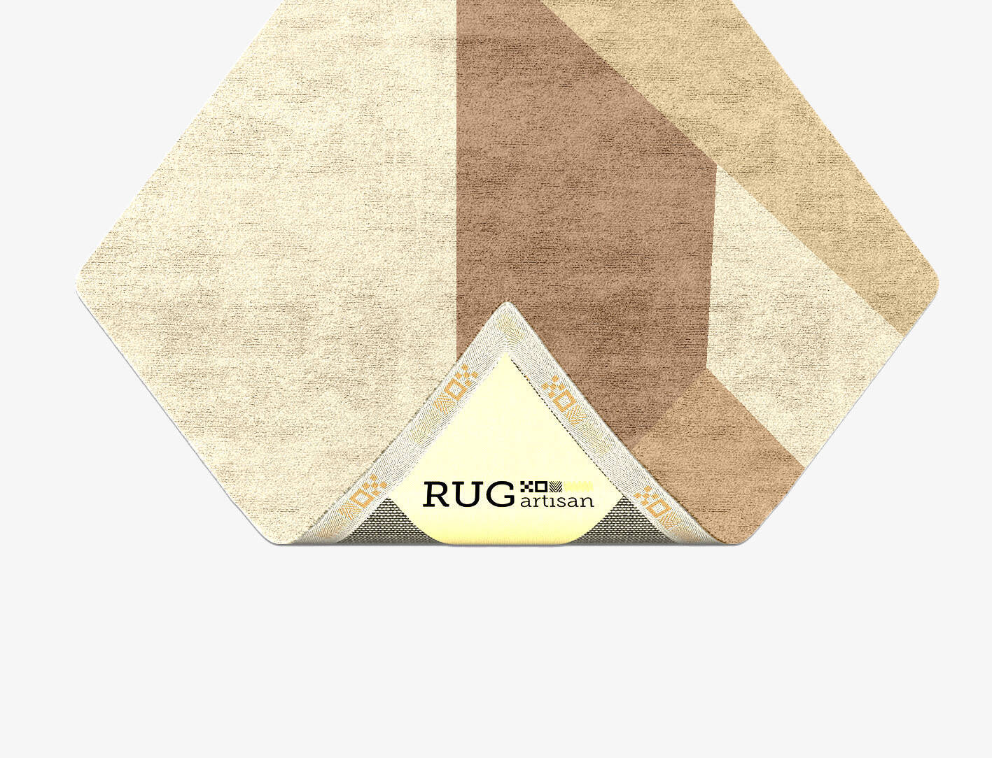 Druxy  Diamond Hand Tufted Bamboo Silk Custom Rug by Rug Artisan
