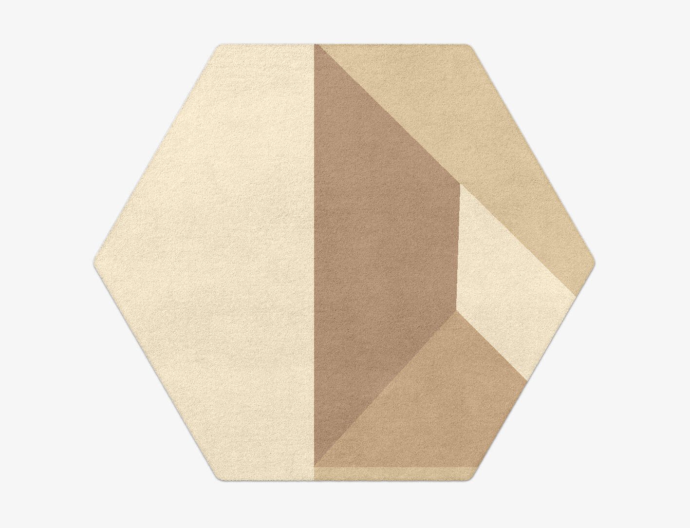 Druxy  Hexagon Hand Tufted Pure Wool Custom Rug by Rug Artisan