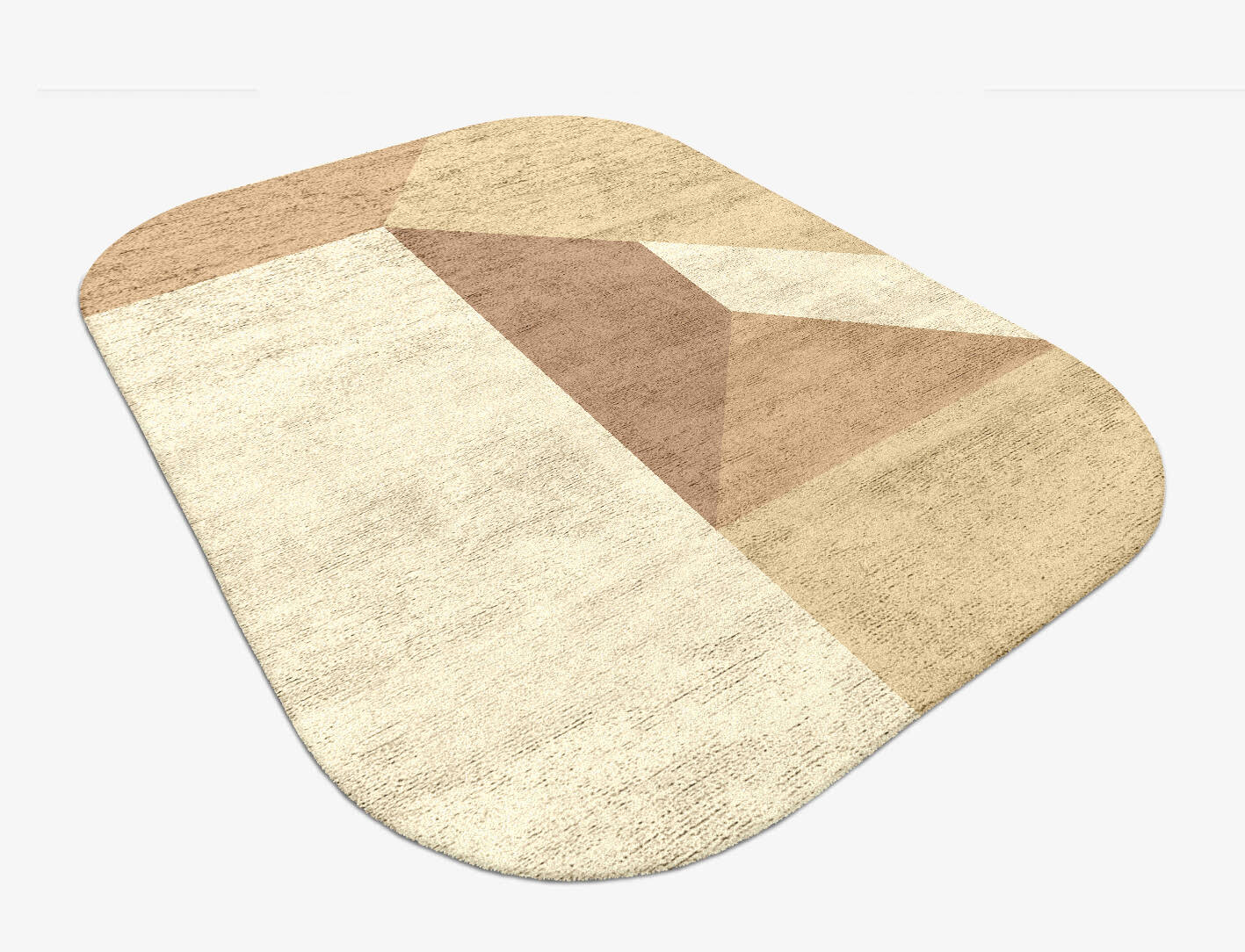 Druxy  Oblong Hand Tufted Bamboo Silk Custom Rug by Rug Artisan