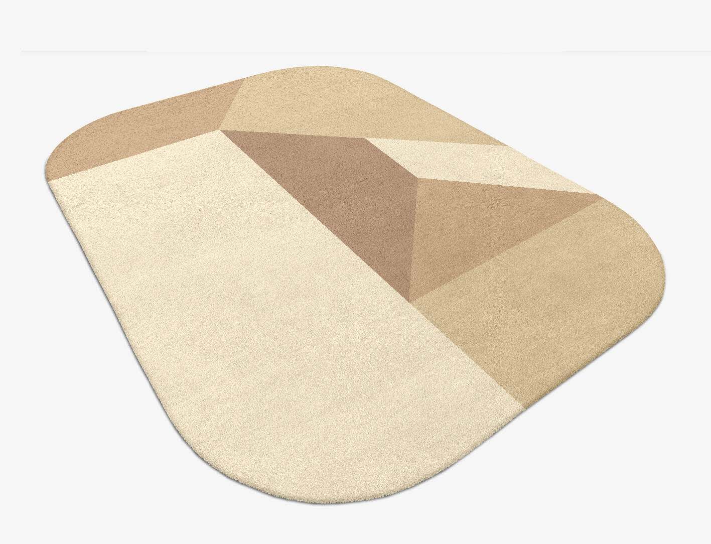 Druxy  Oblong Hand Tufted Pure Wool Custom Rug by Rug Artisan