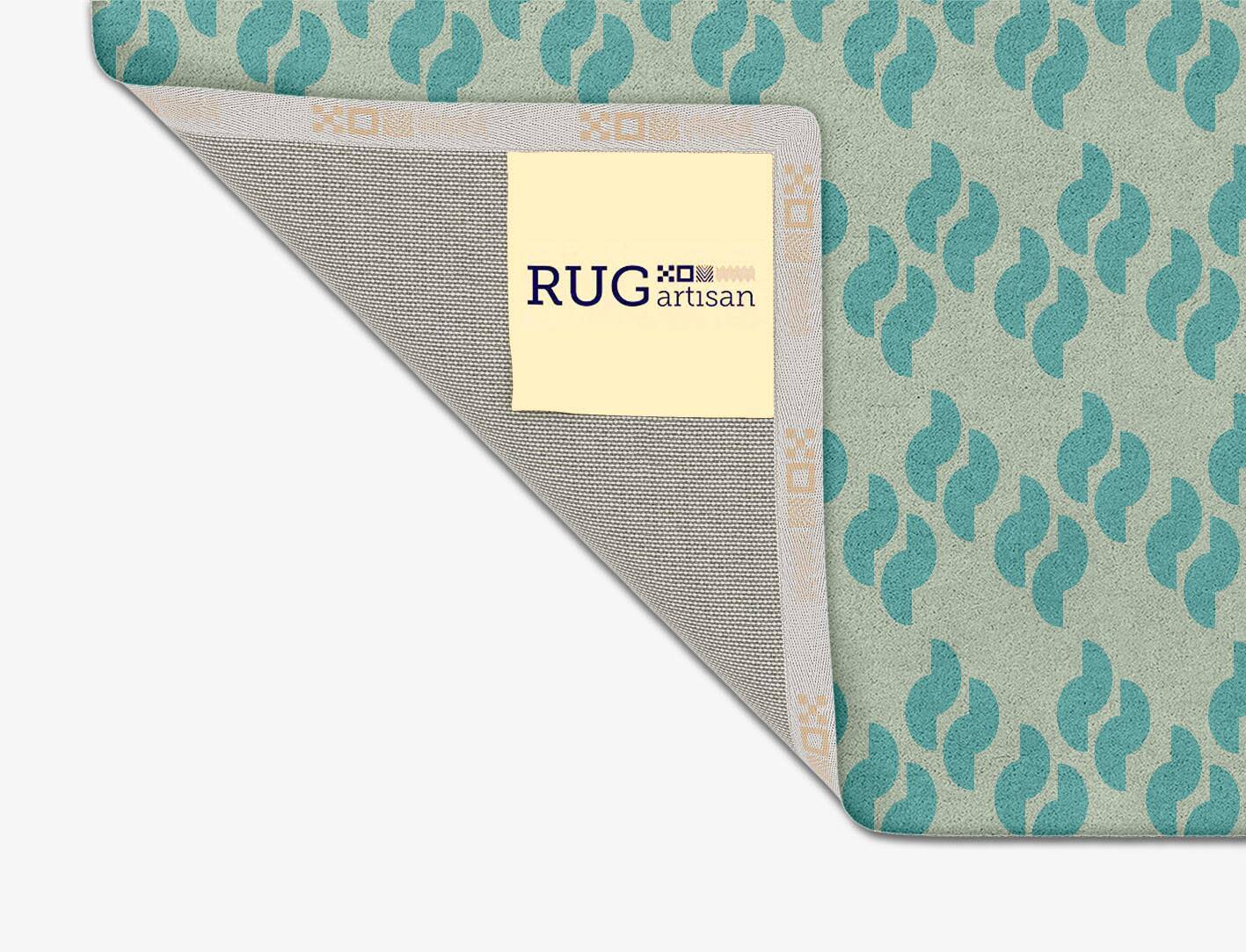 Duet Geometric Square Hand Tufted Pure Wool Custom Rug by Rug Artisan