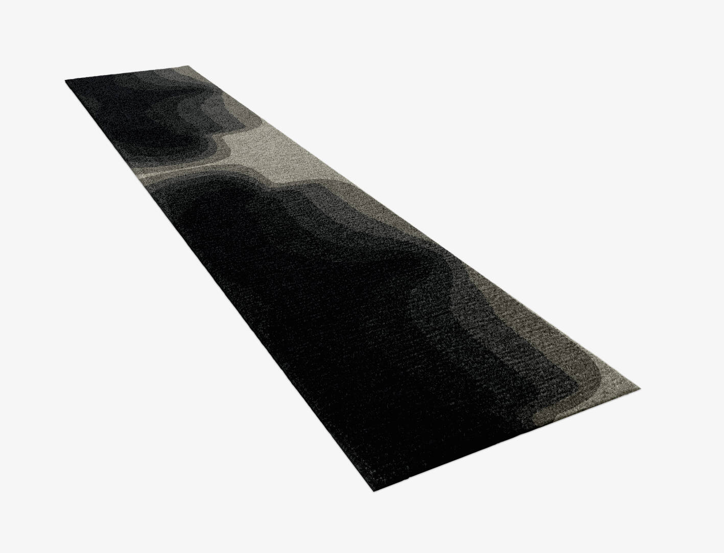 Duna Gradation Runner Hand Knotted Tibetan Wool Custom Rug by Rug Artisan