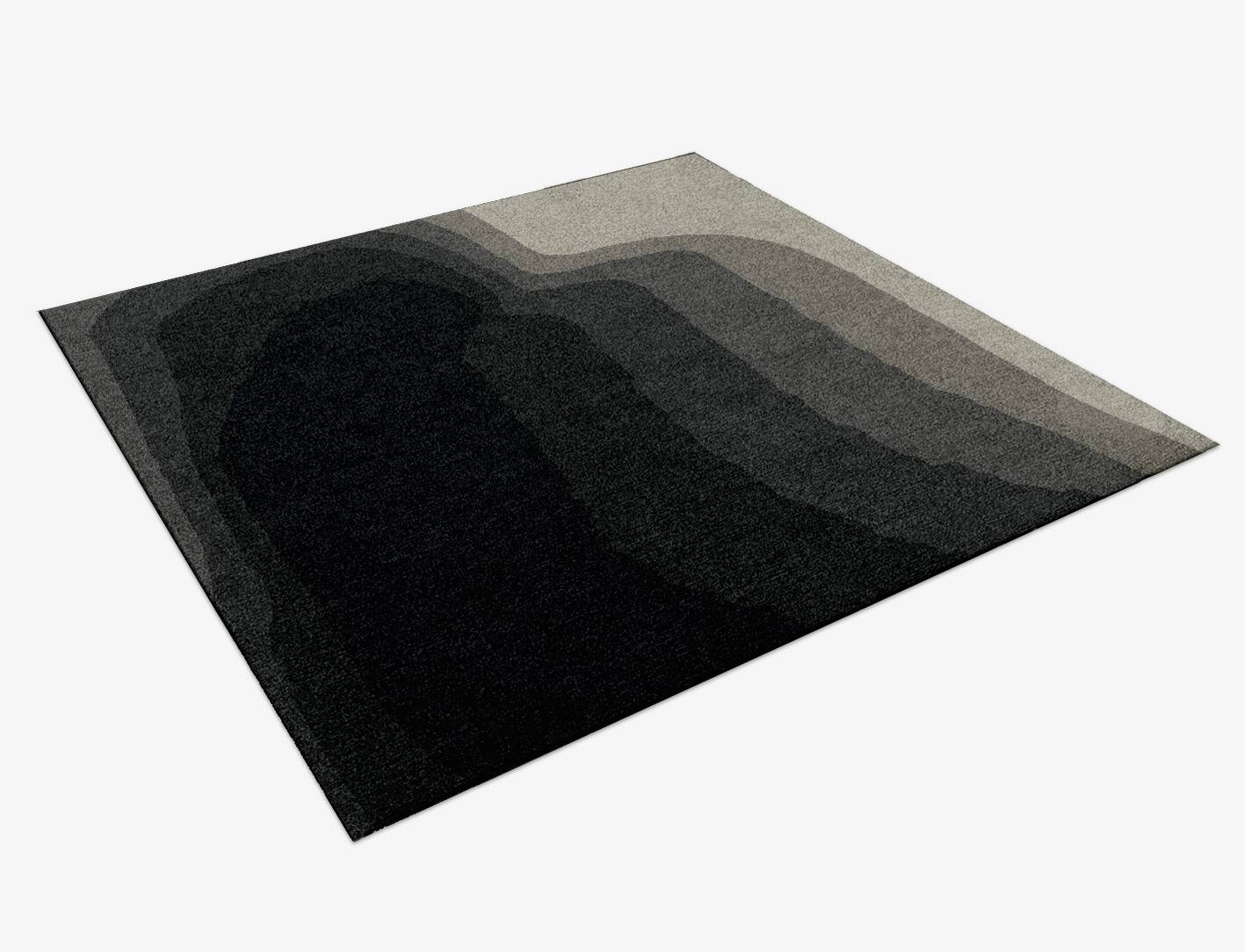 Duna Gradation Square Hand Knotted Tibetan Wool Custom Rug by Rug Artisan