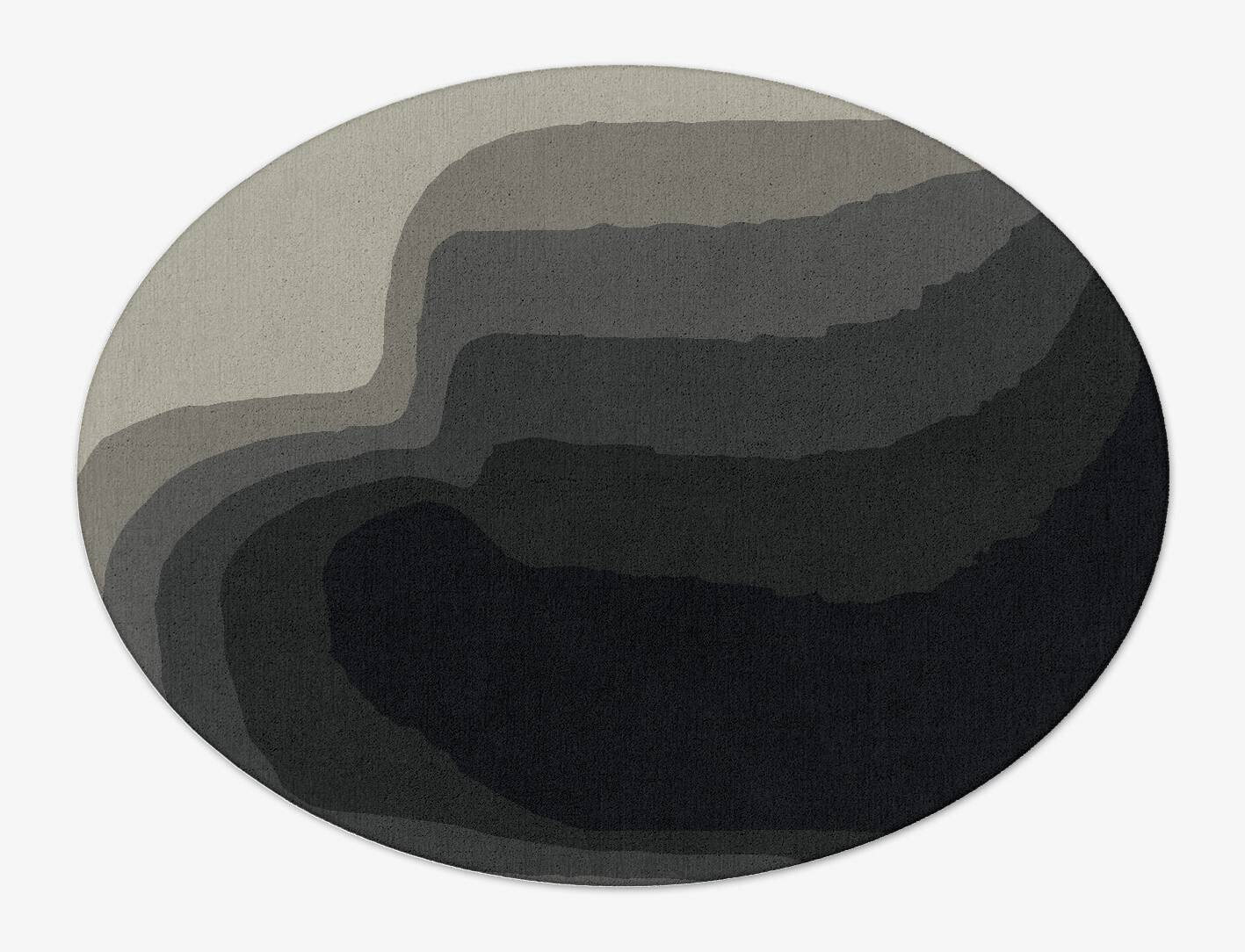 Duna Gradation Oval Hand Tufted Pure Wool Custom Rug by Rug Artisan