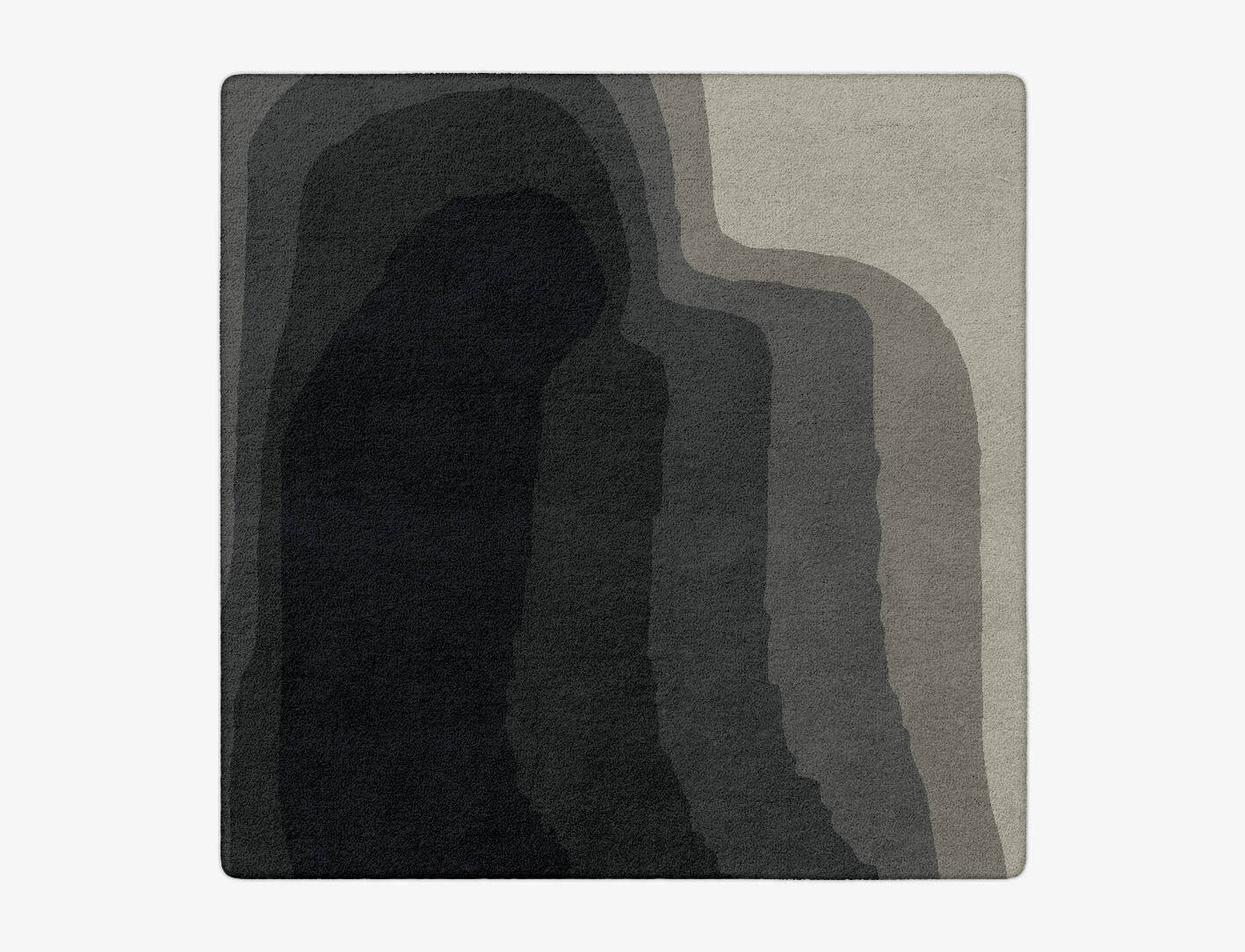 Duna Gradation Square Hand Tufted Pure Wool Custom Rug by Rug Artisan