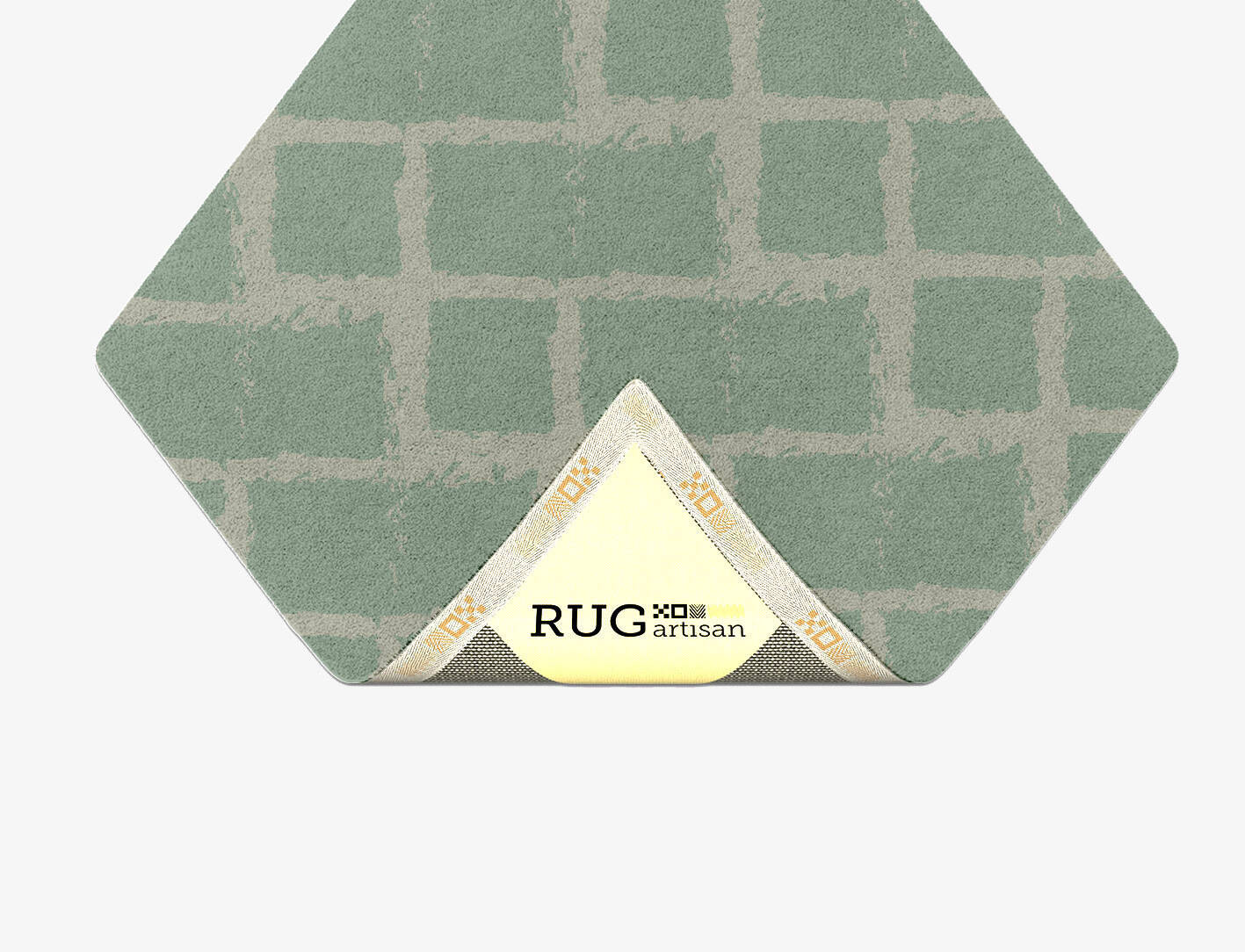 Dyke Geometric Diamond Hand Tufted Pure Wool Custom Rug by Rug Artisan