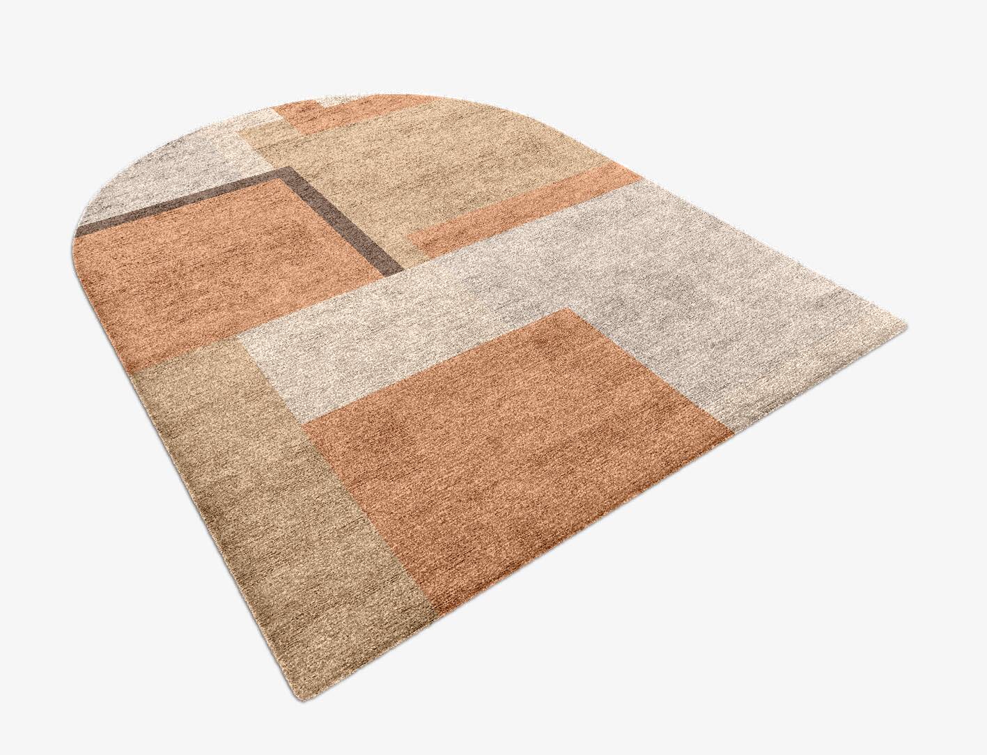 Echt  Arch Hand Knotted Bamboo Silk Custom Rug by Rug Artisan