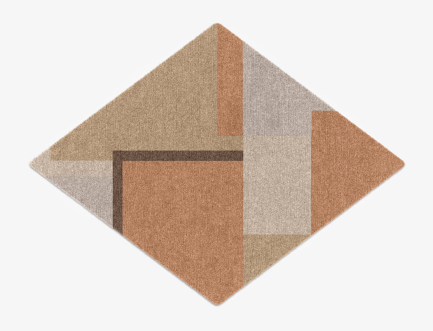 Echt  Diamond Hand Knotted Tibetan Wool Custom Rug by Rug Artisan
