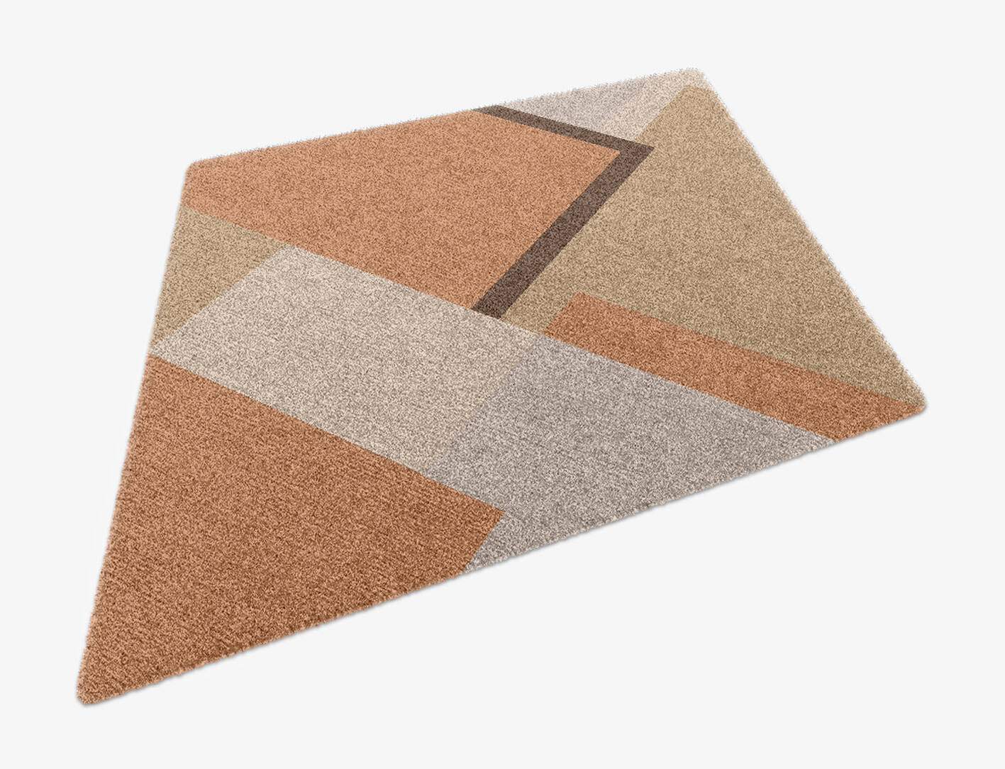 Echt  Diamond Hand Knotted Tibetan Wool Custom Rug by Rug Artisan