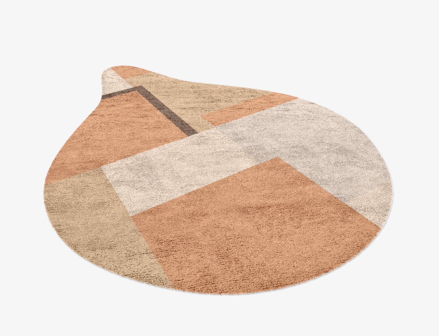 Echt  Drop Hand Knotted Bamboo Silk Custom Rug by Rug Artisan