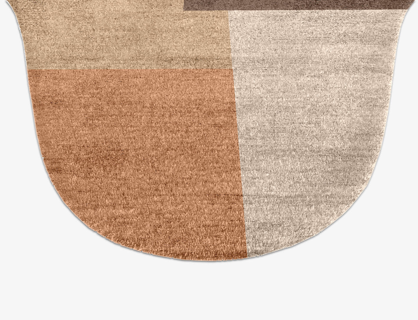 Echt  Drop Hand Knotted Bamboo Silk Custom Rug by Rug Artisan