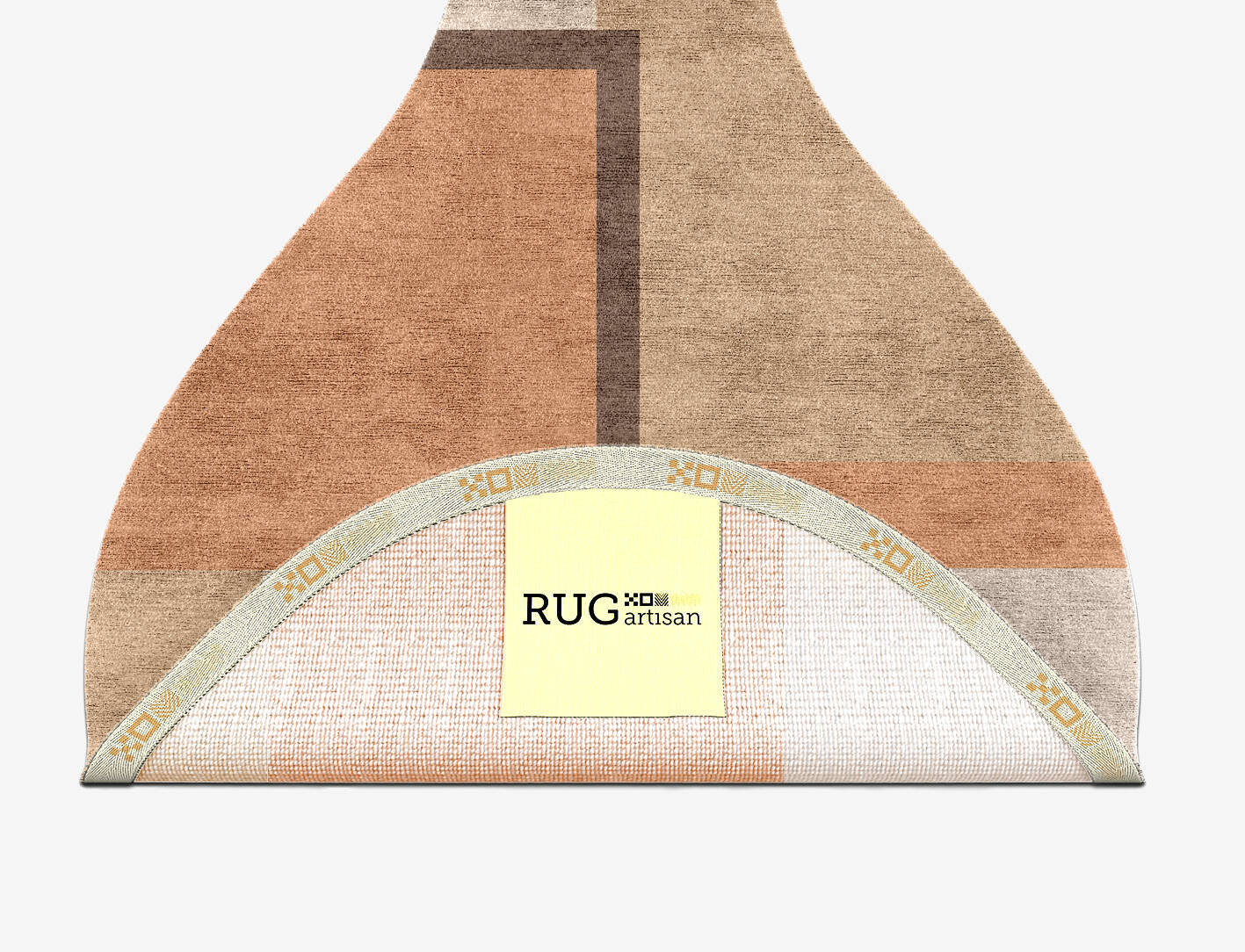 Echt  Drop Hand Knotted Bamboo Silk Custom Rug by Rug Artisan