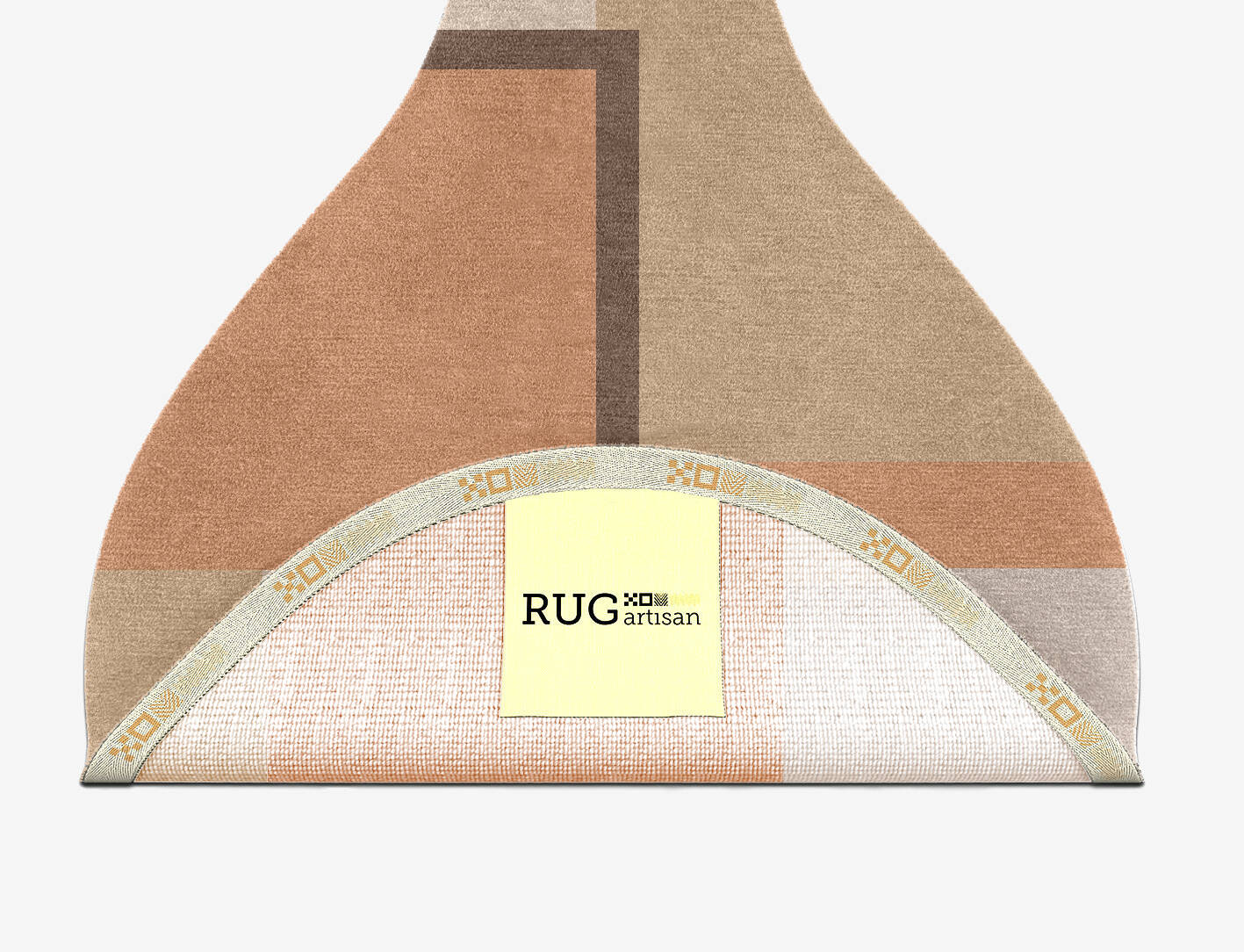 Echt  Drop Hand Knotted Tibetan Wool Custom Rug by Rug Artisan