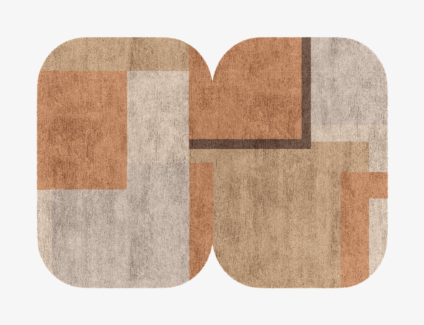 Echt  Eight Hand Knotted Bamboo Silk Custom Rug by Rug Artisan