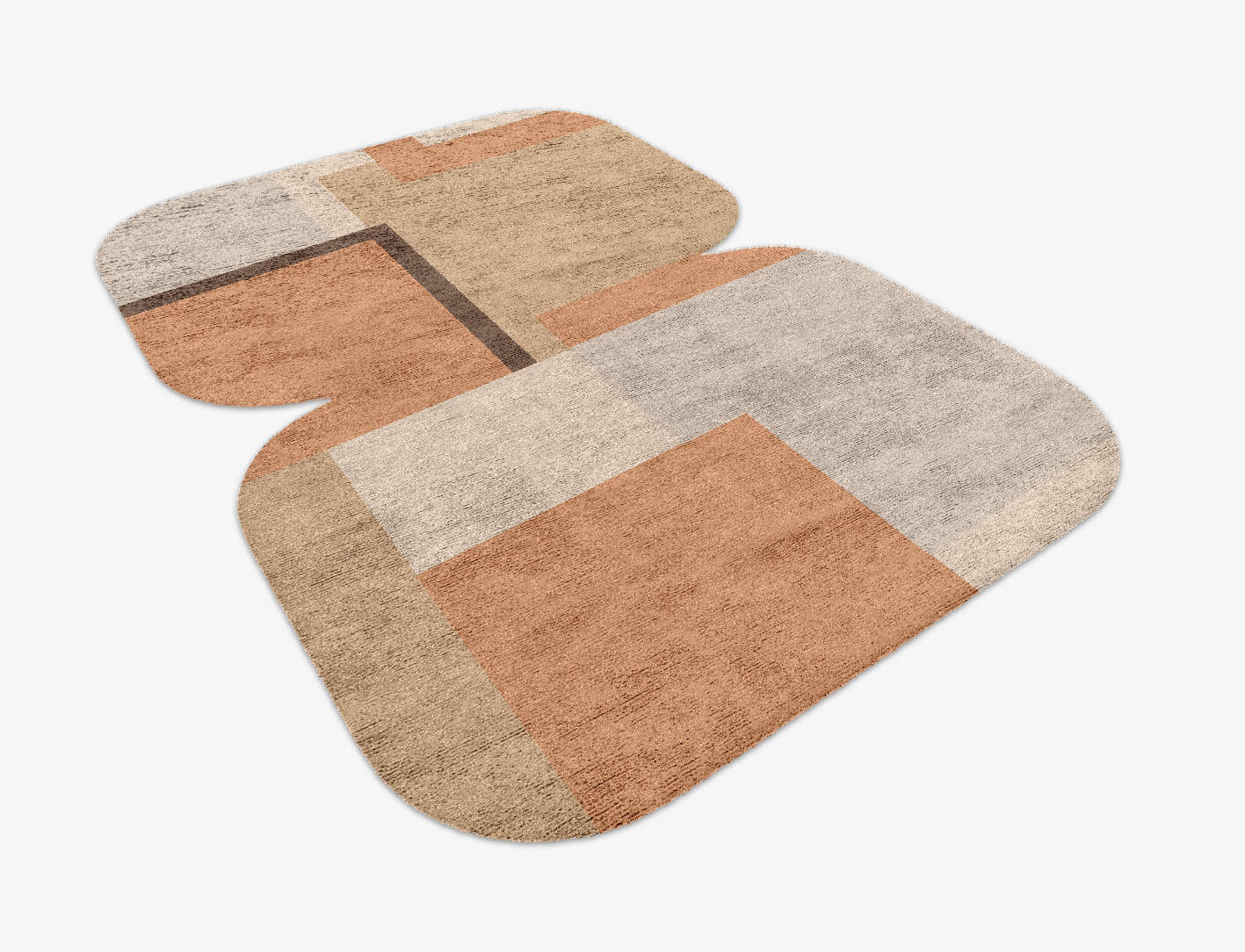 Echt  Eight Hand Knotted Bamboo Silk Custom Rug by Rug Artisan