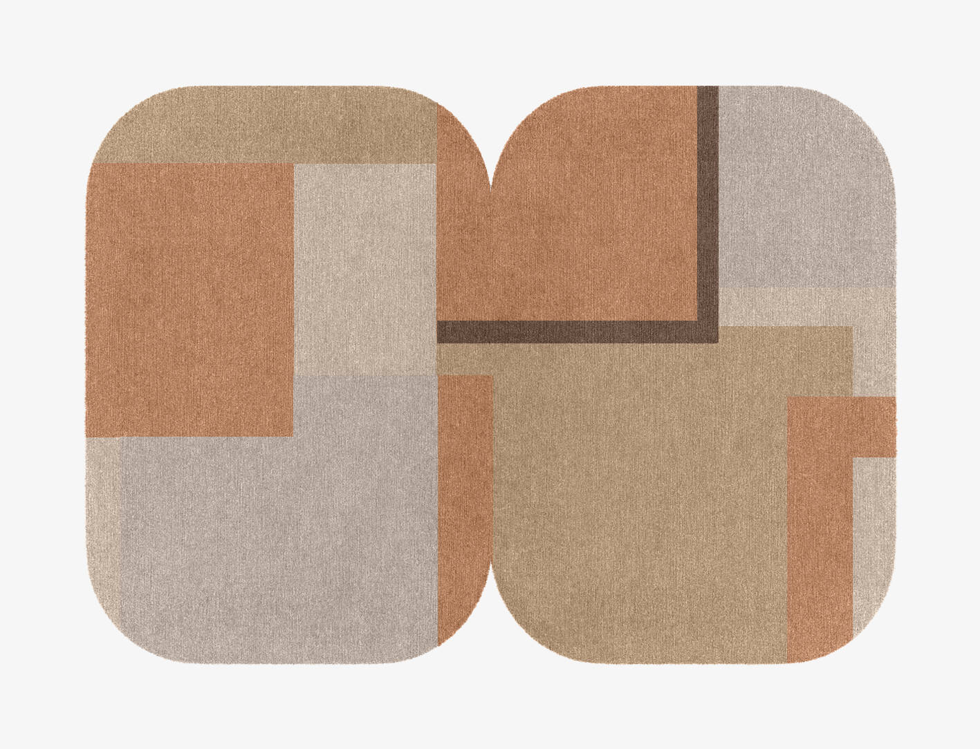 Echt  Eight Hand Knotted Tibetan Wool Custom Rug by Rug Artisan