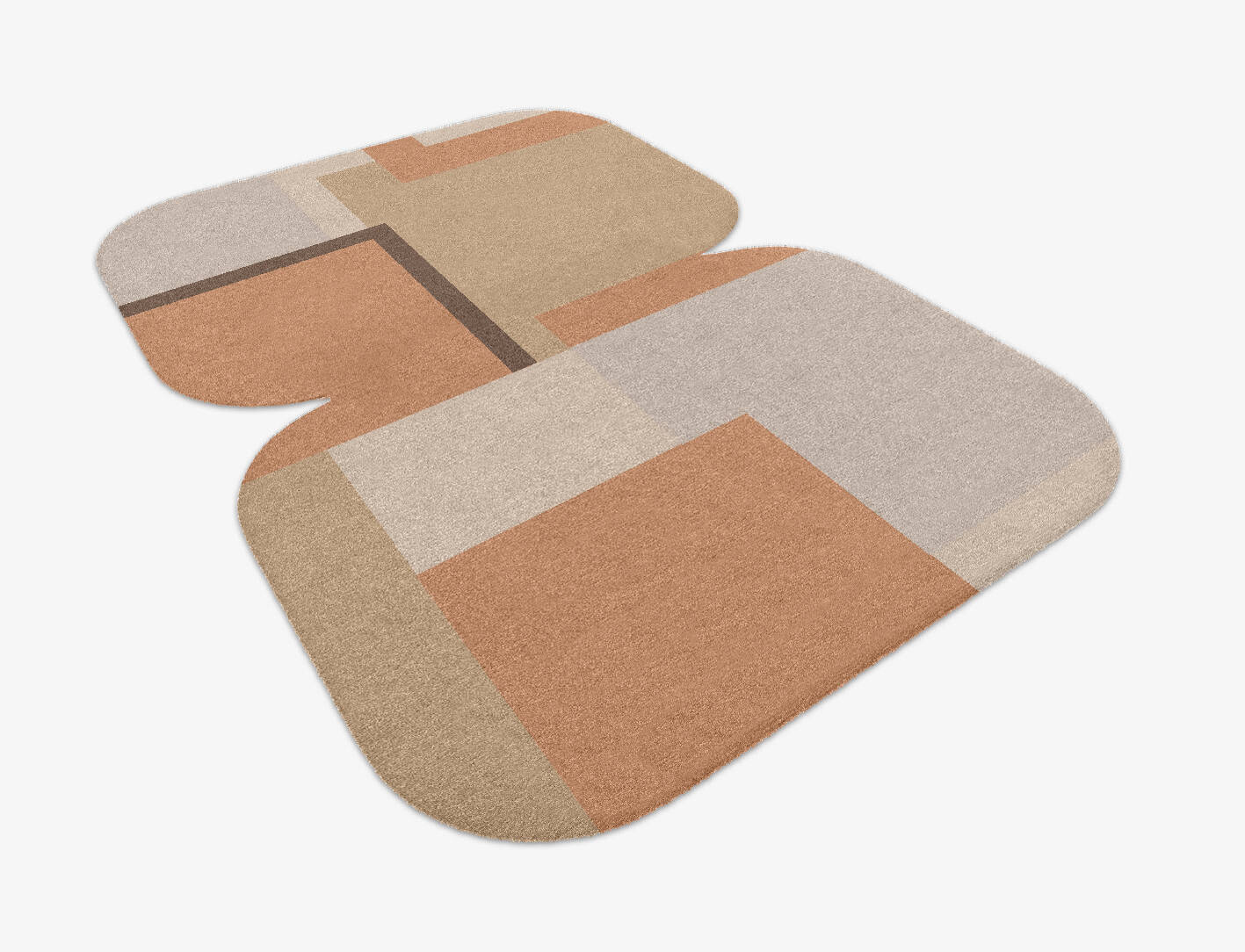 Echt  Eight Hand Knotted Tibetan Wool Custom Rug by Rug Artisan