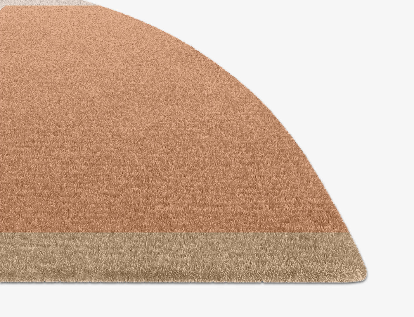 Echt  Halfmoon Hand Knotted Tibetan Wool Custom Rug by Rug Artisan