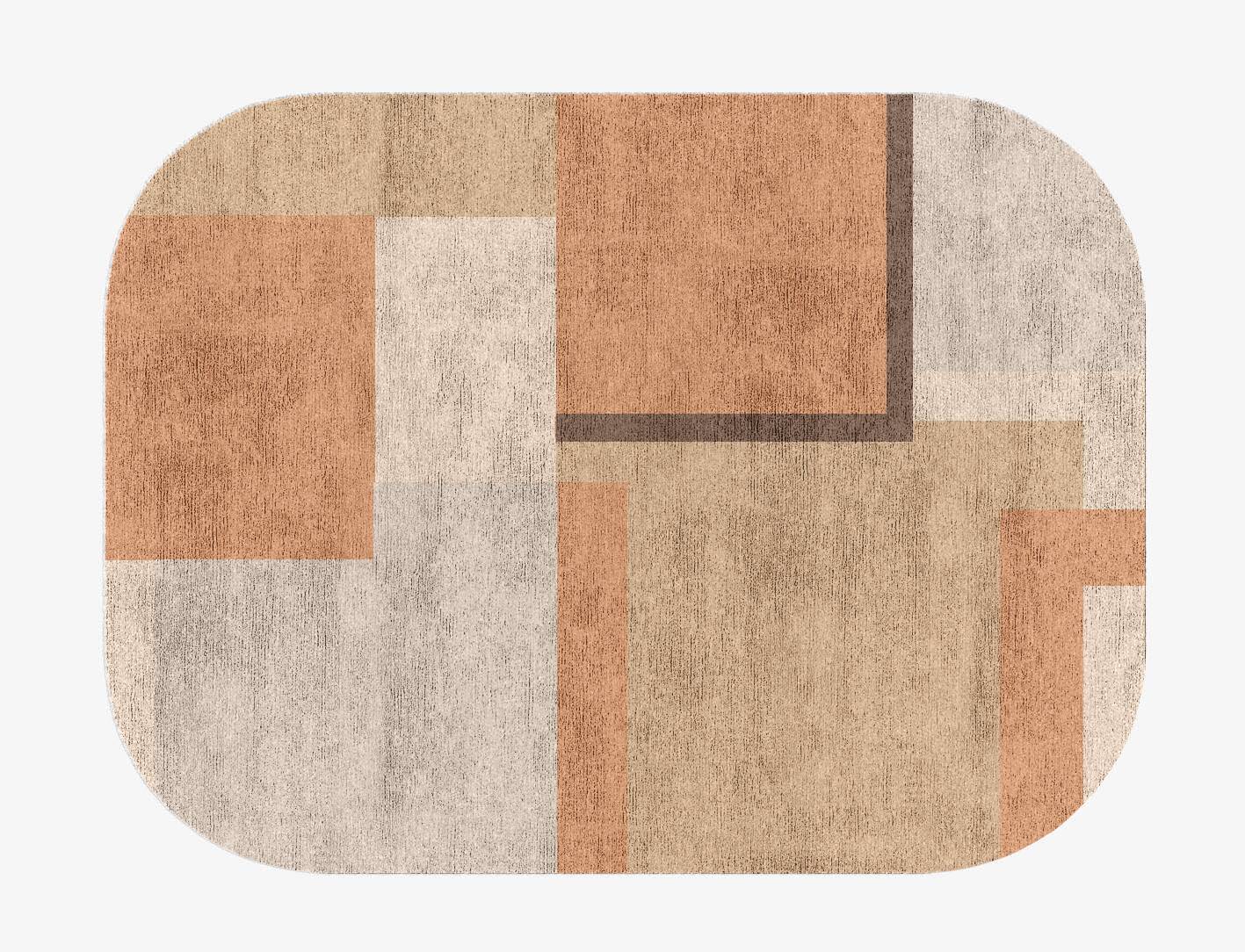 Echt  Oblong Hand Knotted Bamboo Silk Custom Rug by Rug Artisan