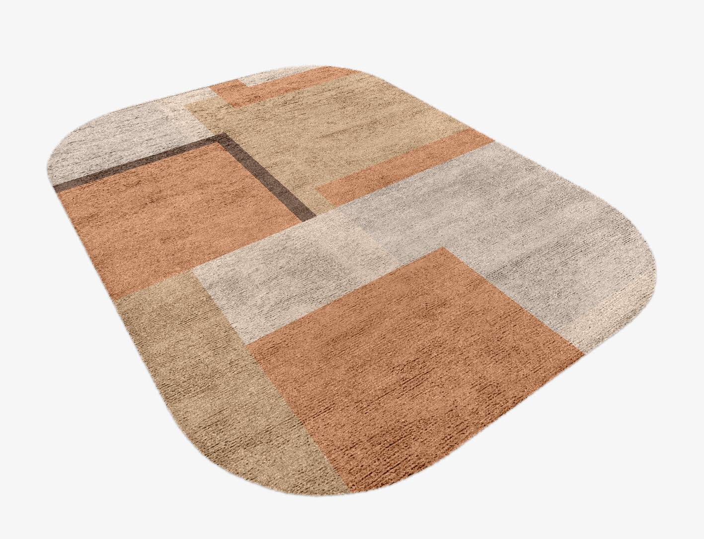Echt  Oblong Hand Knotted Bamboo Silk Custom Rug by Rug Artisan