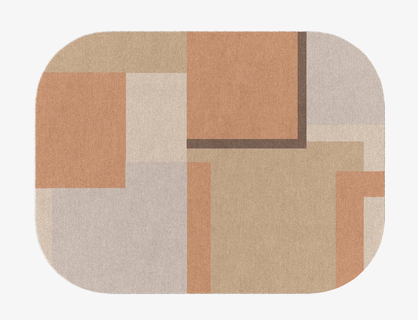 Echt  Oblong Hand Knotted Tibetan Wool Custom Rug by Rug Artisan