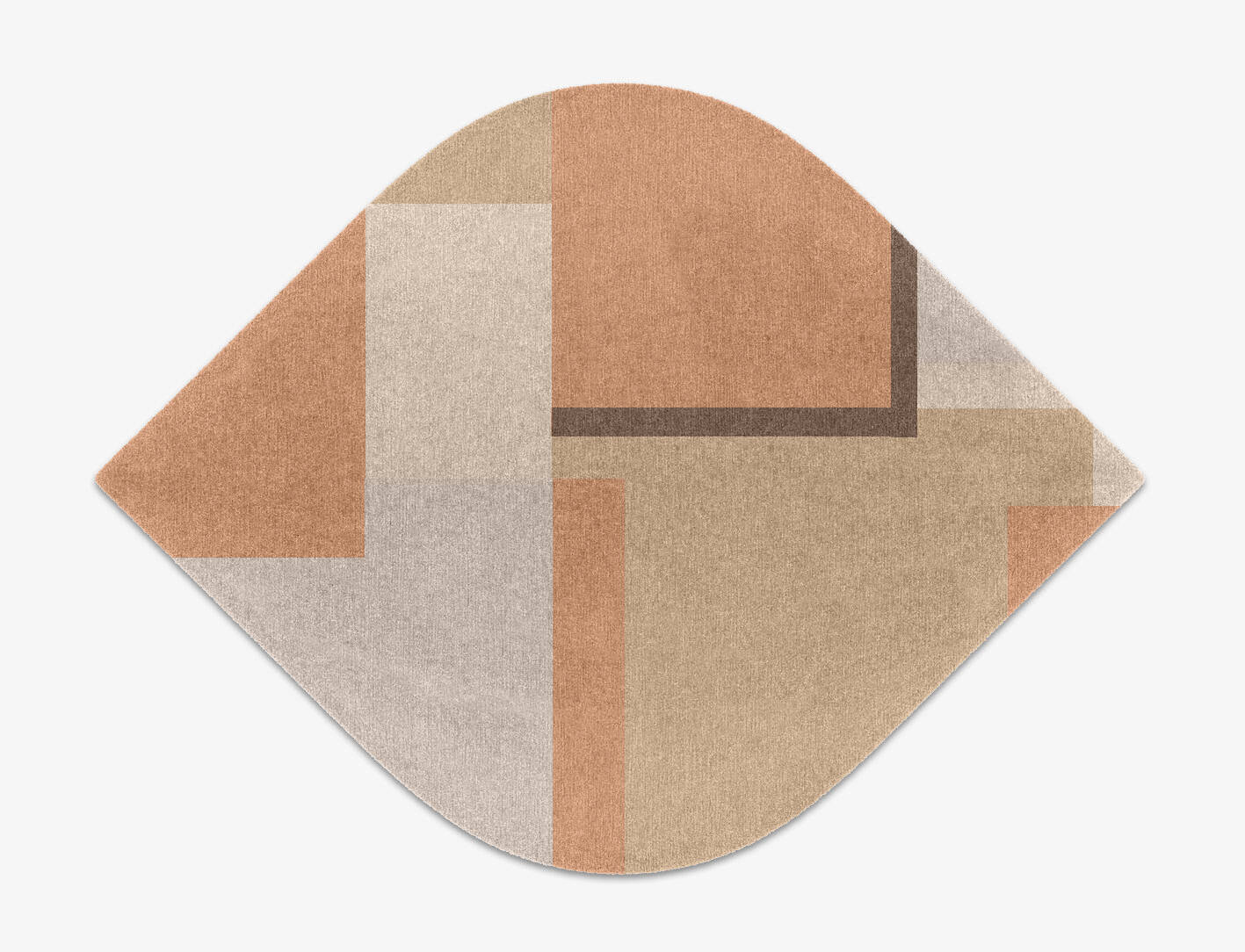 Echt  Ogee Hand Knotted Tibetan Wool Custom Rug by Rug Artisan