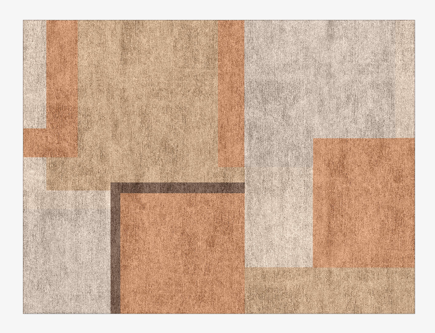 Echt  Rectangle Hand Knotted Bamboo Silk Custom Rug by Rug Artisan