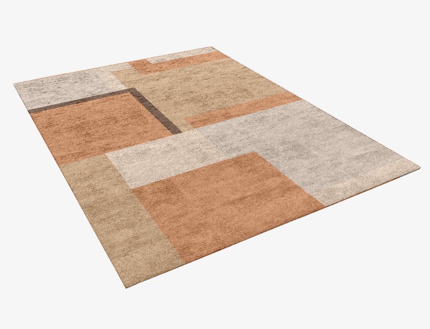 Echt  Rectangle Hand Knotted Bamboo Silk Custom Rug by Rug Artisan