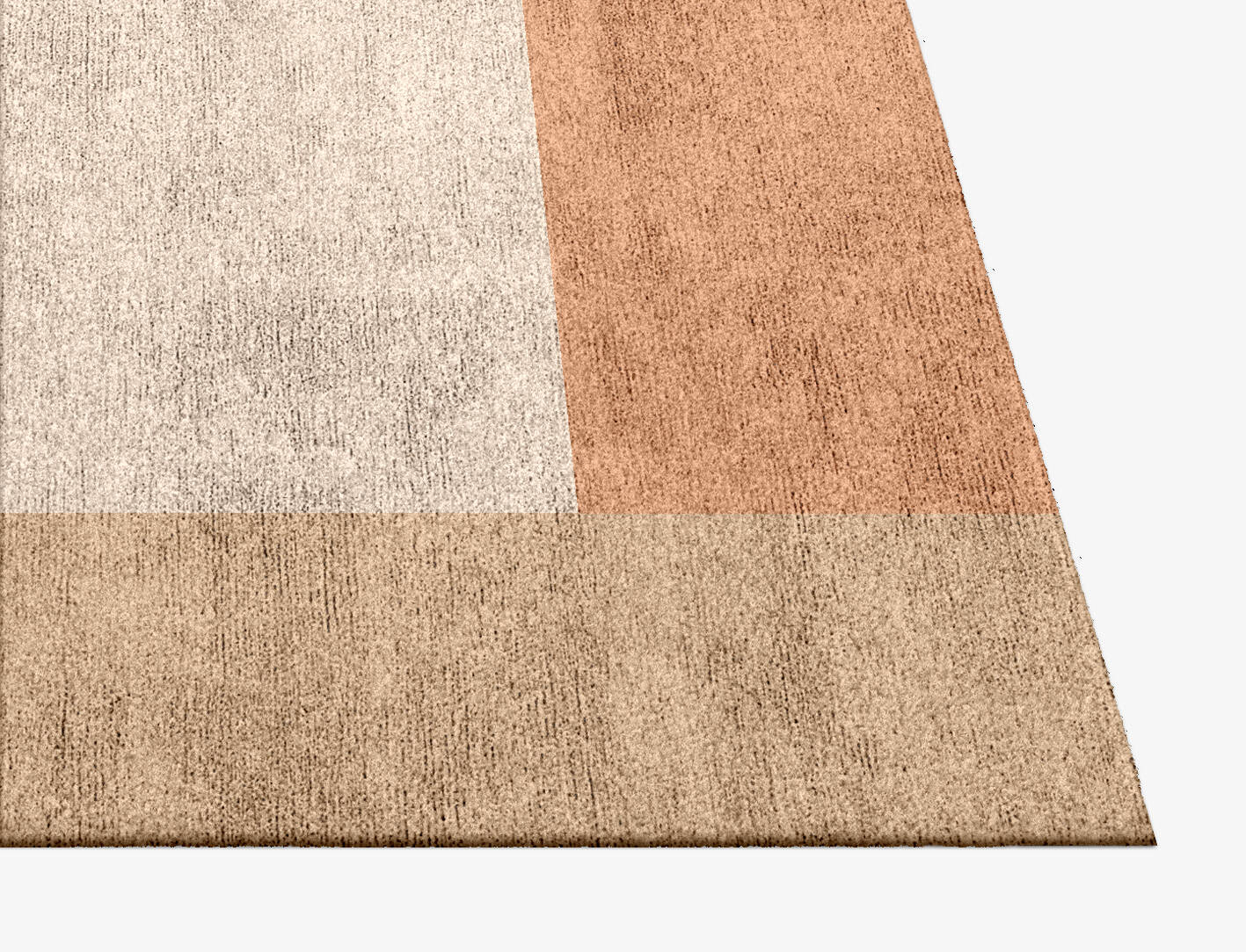 Echt  Square Hand Knotted Bamboo Silk Custom Rug by Rug Artisan
