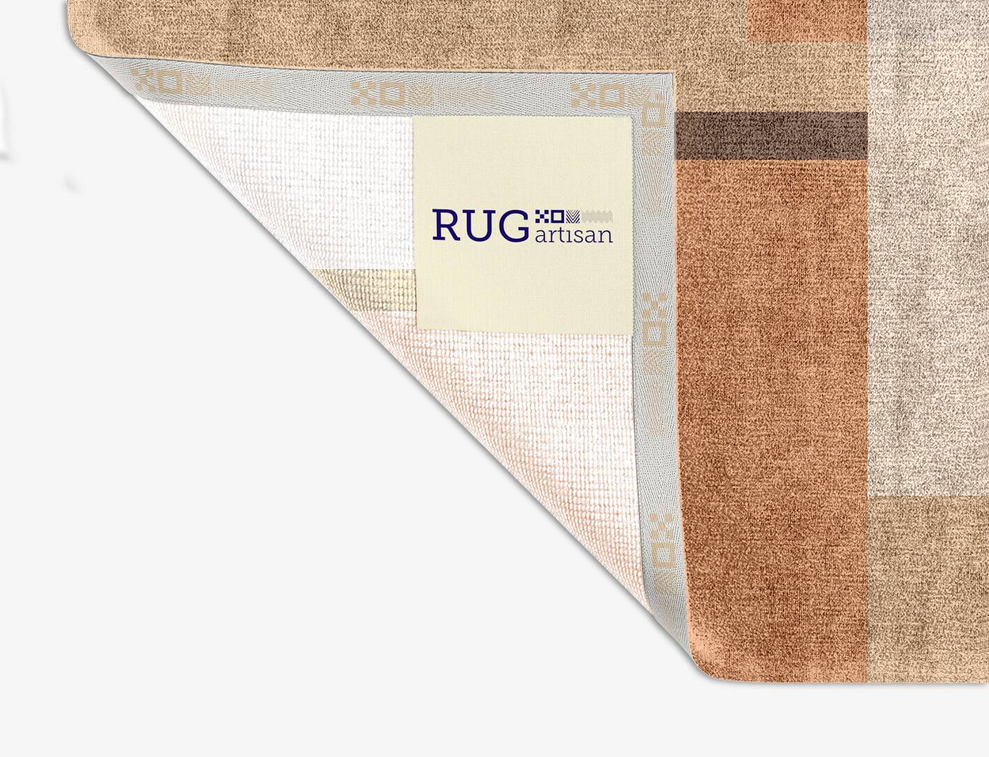 Echt  Square Hand Knotted Bamboo Silk Custom Rug by Rug Artisan