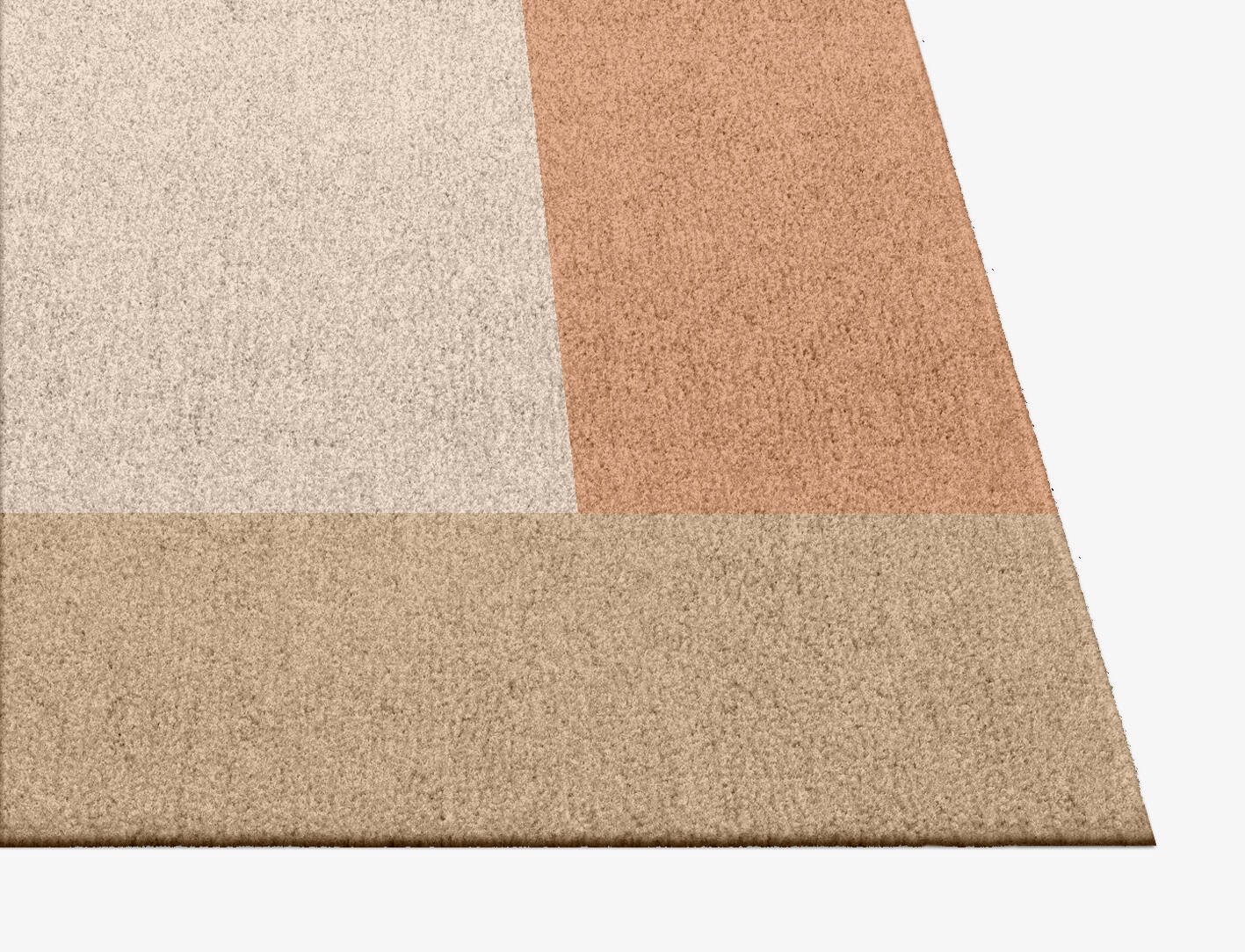 Echt  Square Hand Knotted Tibetan Wool Custom Rug by Rug Artisan