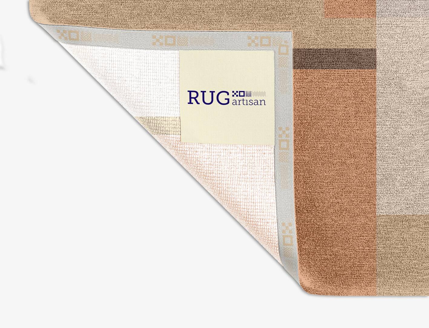 Echt  Square Hand Knotted Tibetan Wool Custom Rug by Rug Artisan