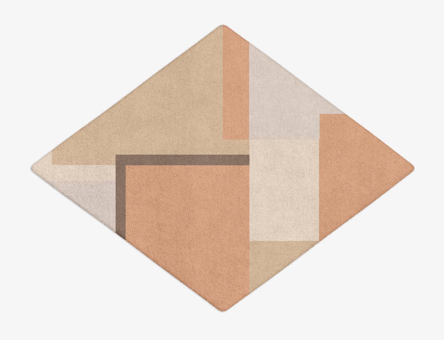 Echt  Diamond Hand Tufted Pure Wool Custom Rug by Rug Artisan