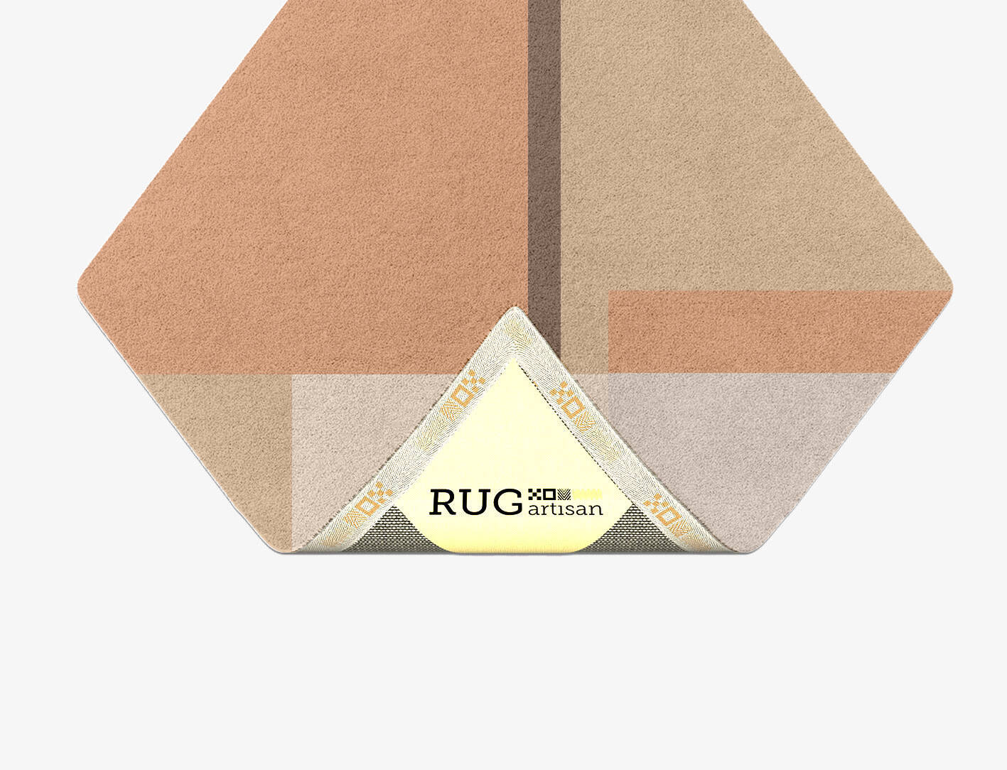 Echt  Diamond Hand Tufted Pure Wool Custom Rug by Rug Artisan