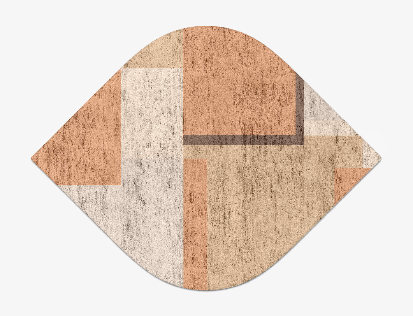 Echt  Ogee Hand Tufted Bamboo Silk Custom Rug by Rug Artisan