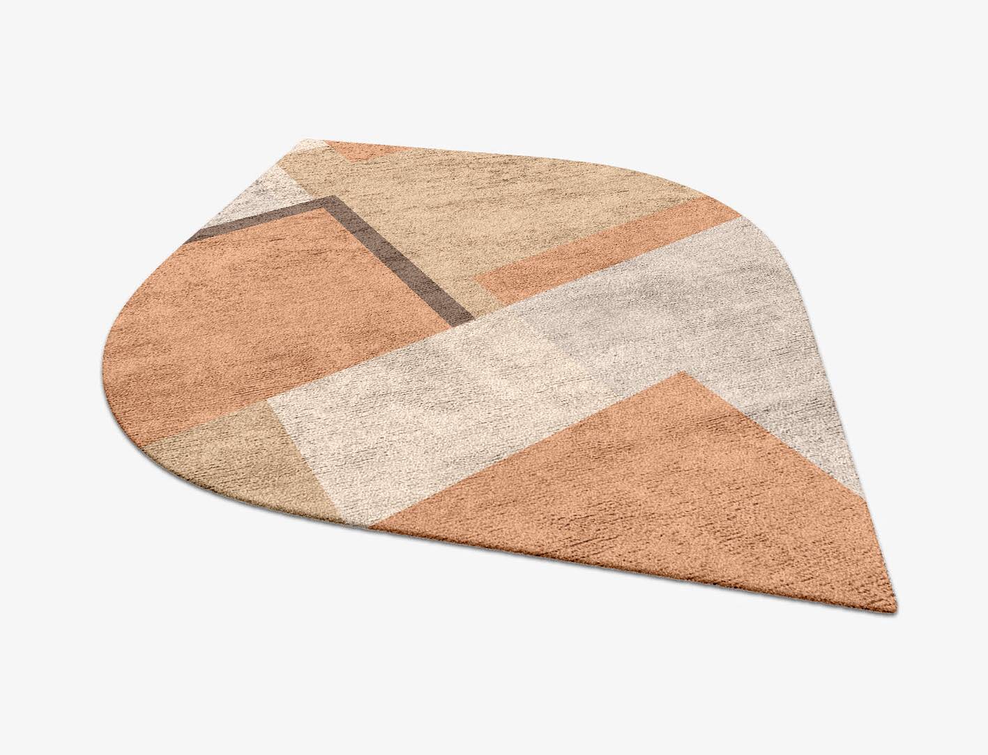 Echt  Ogee Hand Tufted Bamboo Silk Custom Rug by Rug Artisan